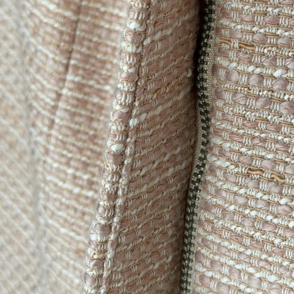 The Limited Scandal Collection Light Pink Peplum Gladiator Textured Blazer - Picture 5 of 10